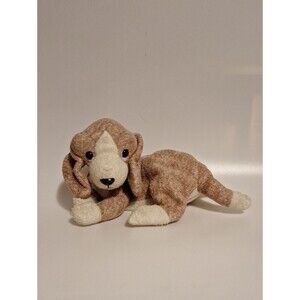Ty Beanie Beagle and Cream Puppy Dog Stuffed Animal